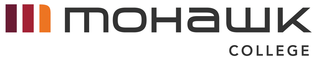 Logo of Mohauk college demonstrating our partnership with them.